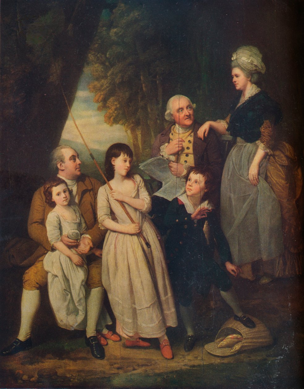 Mr. & Mrs. Burke of Carshalton, XVIII. század, 1917 alkotó: Johan Joseph Zoffany