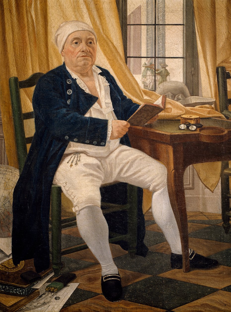 Ennemond Alexandre Petitot portréja, írta Johann Zoffany (1733-1813) alkotó: Johann Zoffany