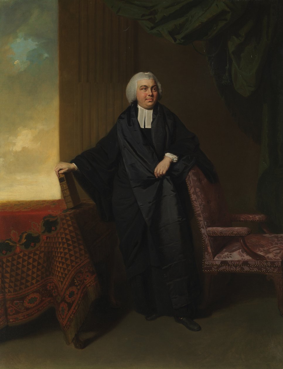 Philip Cocks tiszteletes 1735-1797, az 1760-as évek vége. alkotó: Johan Joseph Zoffany