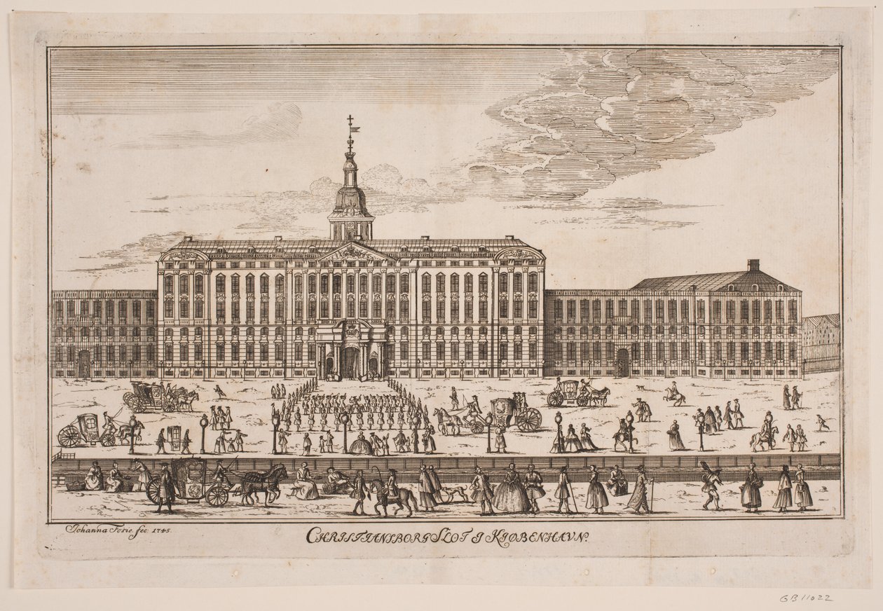 Christiansborg kastély alkotó: Johanna Fosie