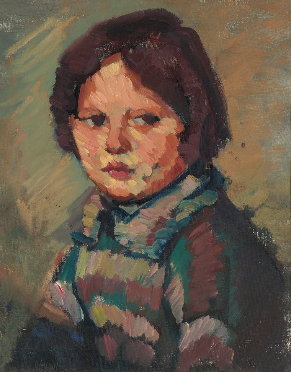 gyermek portré alkotó: Johanna Kampmann Freund