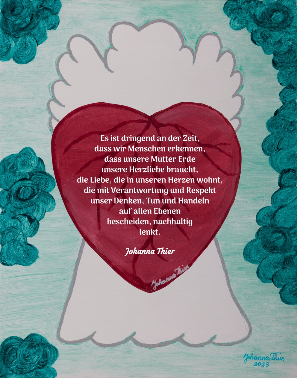 Bölcs angyal alkotó: Johanna Thier
