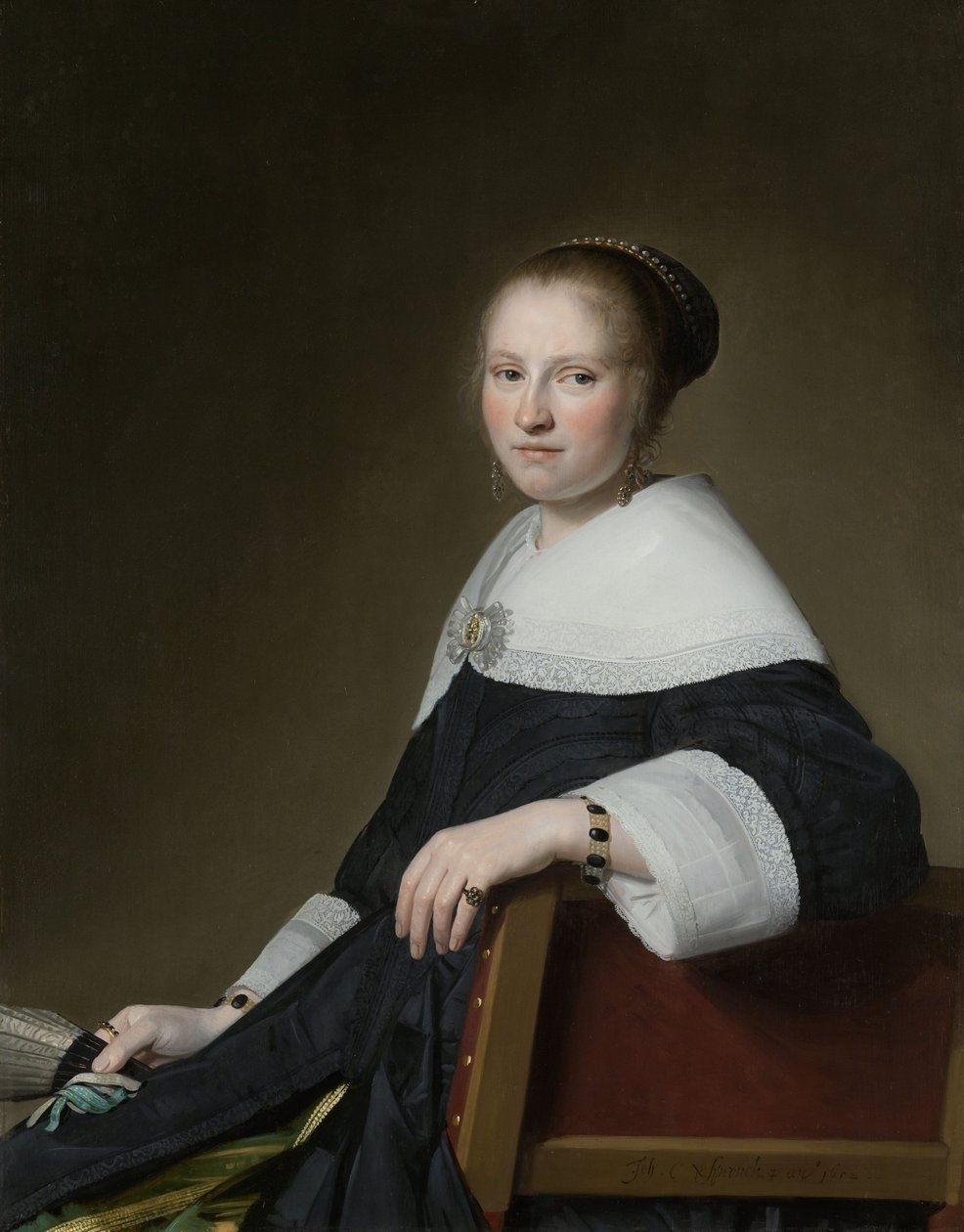 Maria Strijp portréja alkotó: Johannes Cornelisz. Verspronck