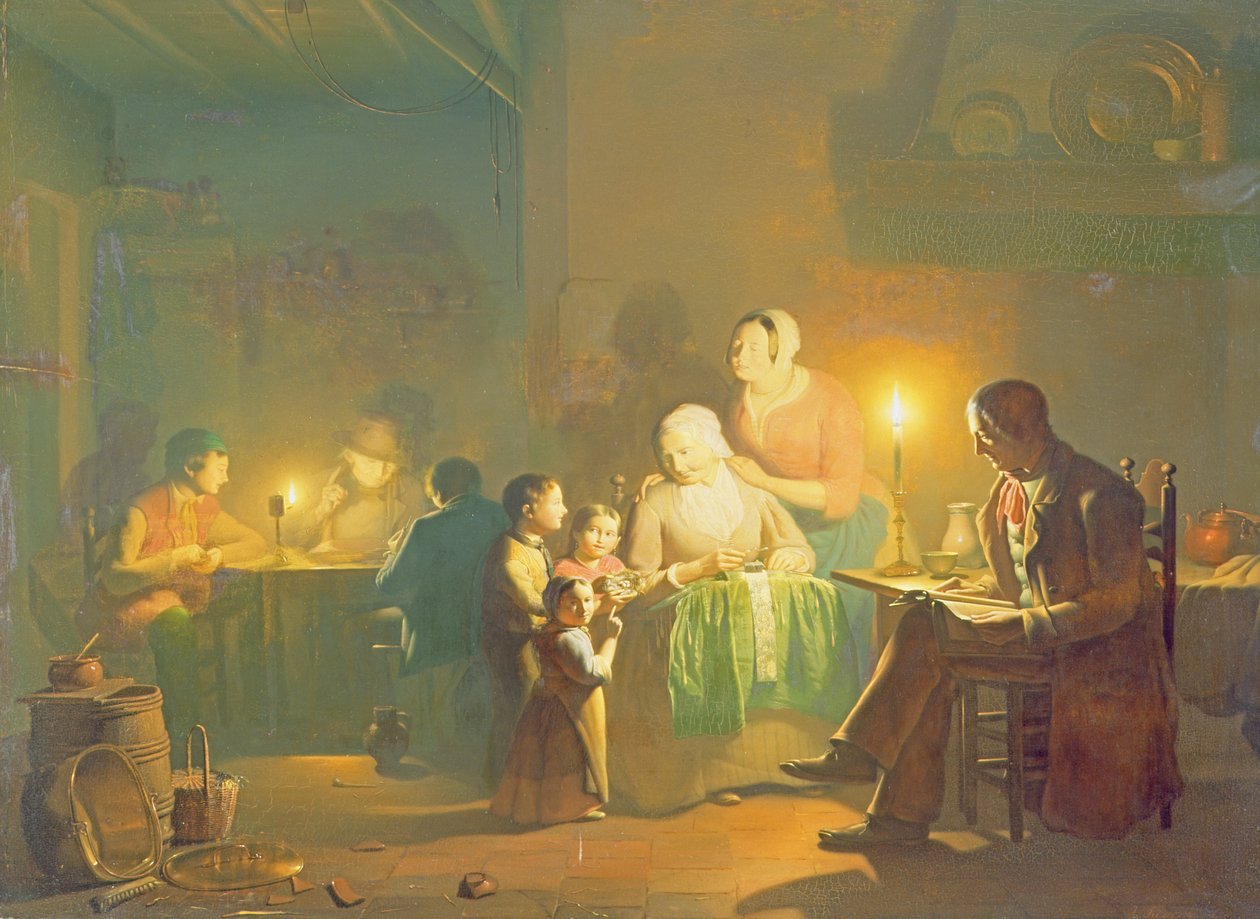 Gyertyafényes belső alkotó: Johannes Rosiere