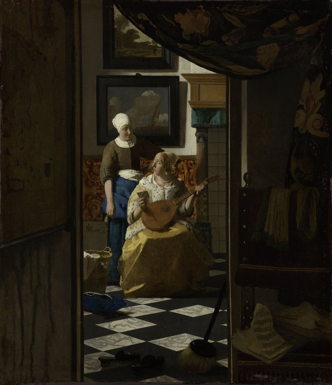 A Loveletter alkotó: Jan Vermeer van Delft