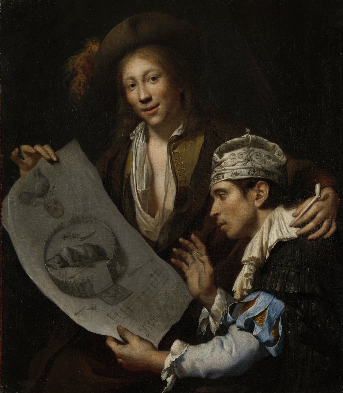 Allegória az 1672-es francia invázióról alkotó: Johannes van Wijckersloot