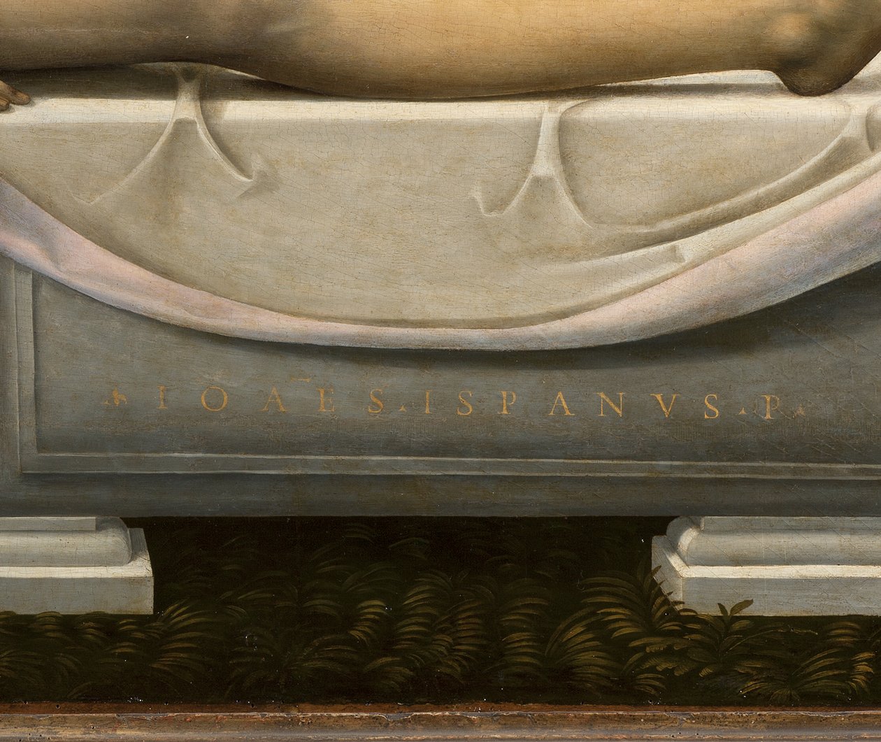 Siralom, részlet, 1490-1510 körül alkotó: Johannes (fl.16th century) Hispanus