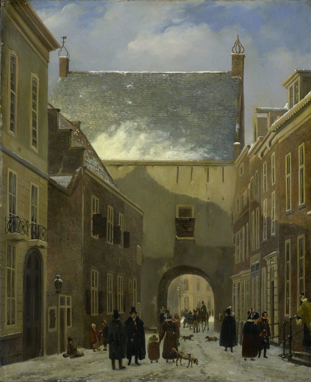 A börtönkapu, Hága alkotó: Johannes Adrianus van der Drift