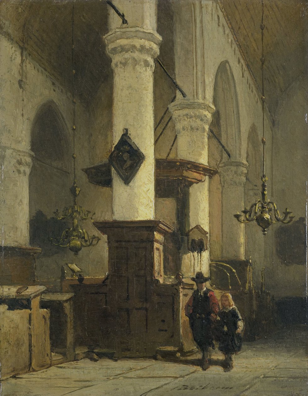 Templombelső alkotó: Johannes Bosboom