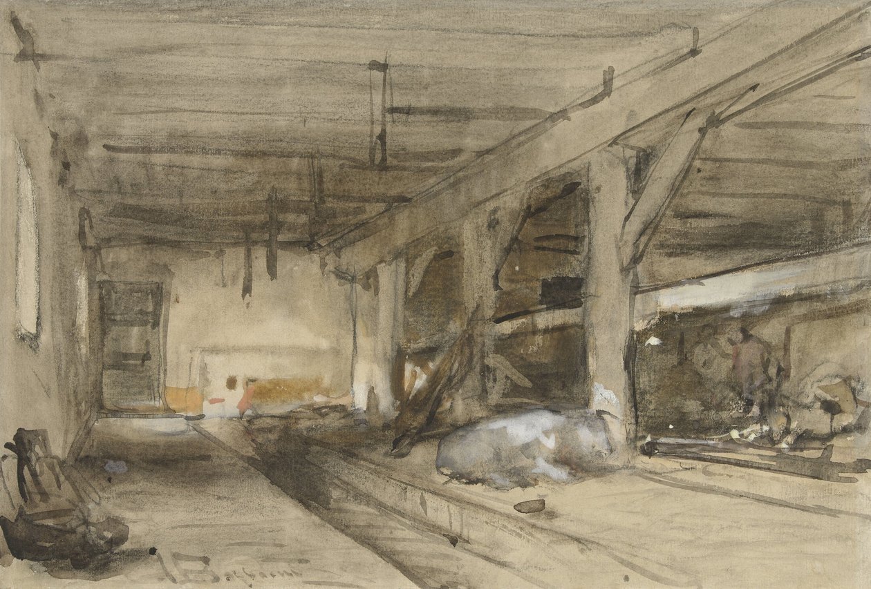 Stalinterieur alkotó: Johannes Bosboom