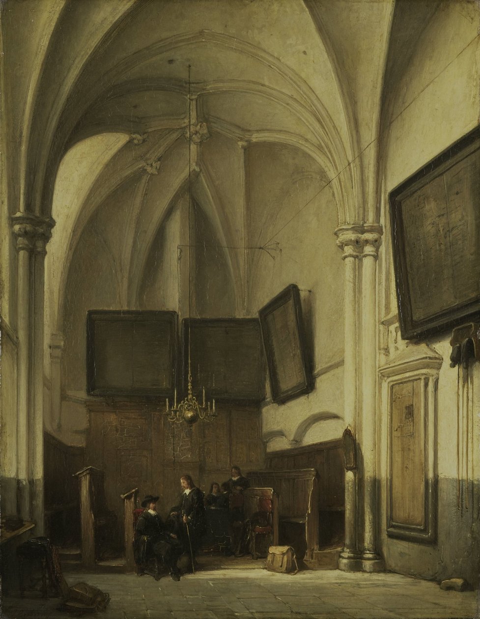 A nijmegeni Szent István-templom tetőzede alkotó: Johannes Bosboom
