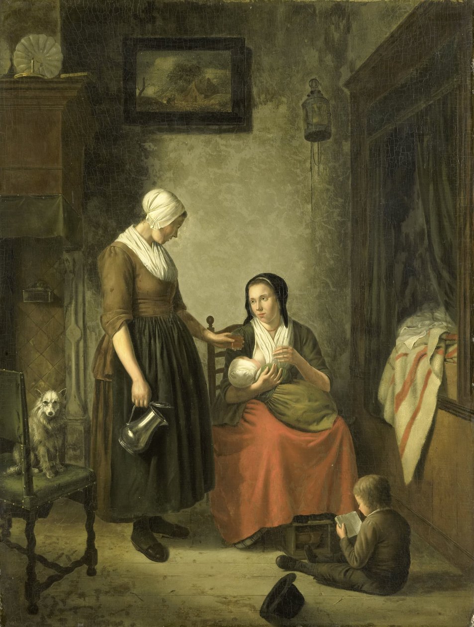 "Jó szomszédok" alkotó: Johannes Christiaan Janson