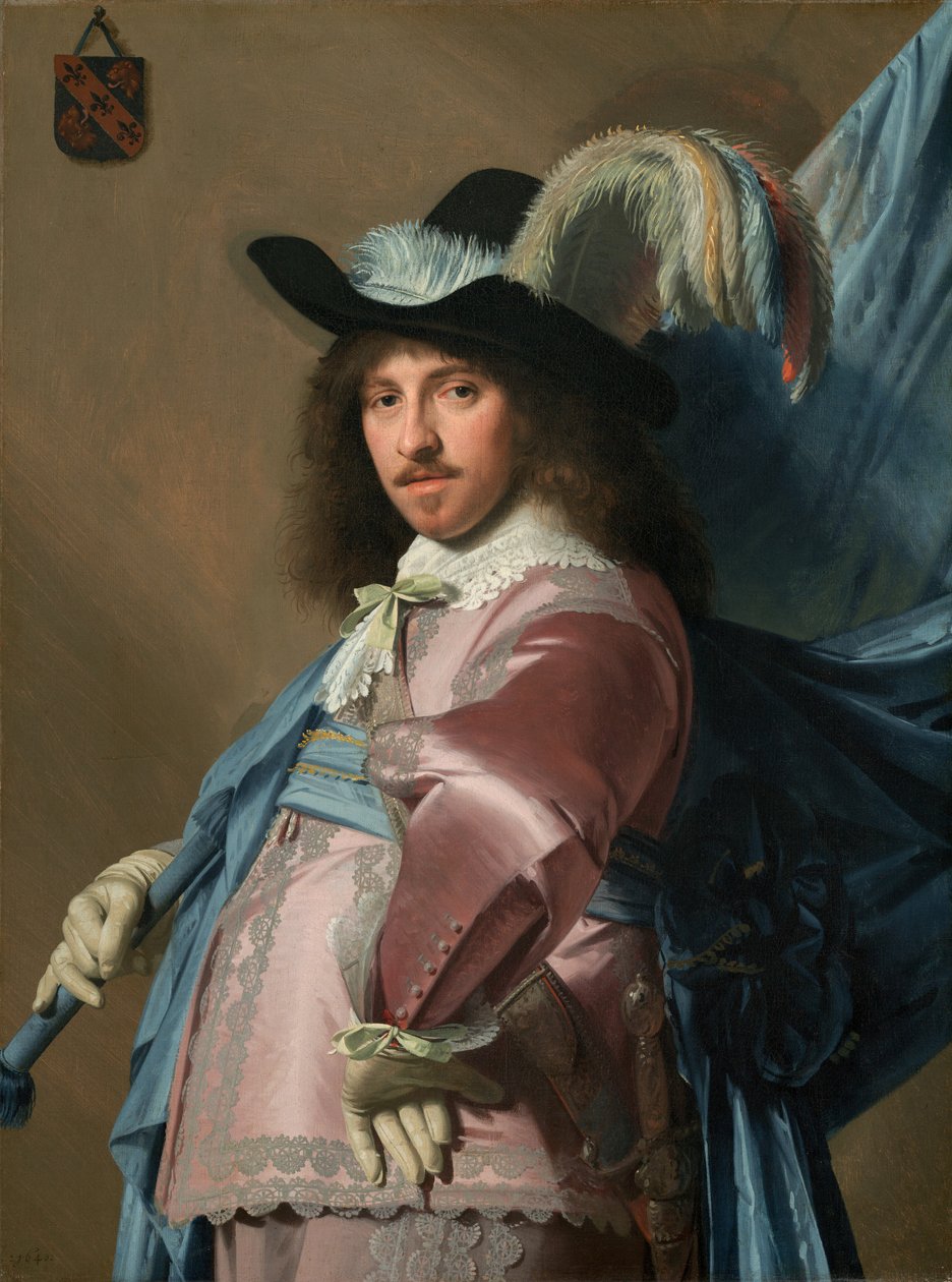 Andries Stilte, mint zászlóvivő alkotó: Johannes Cornelisz Verspronck