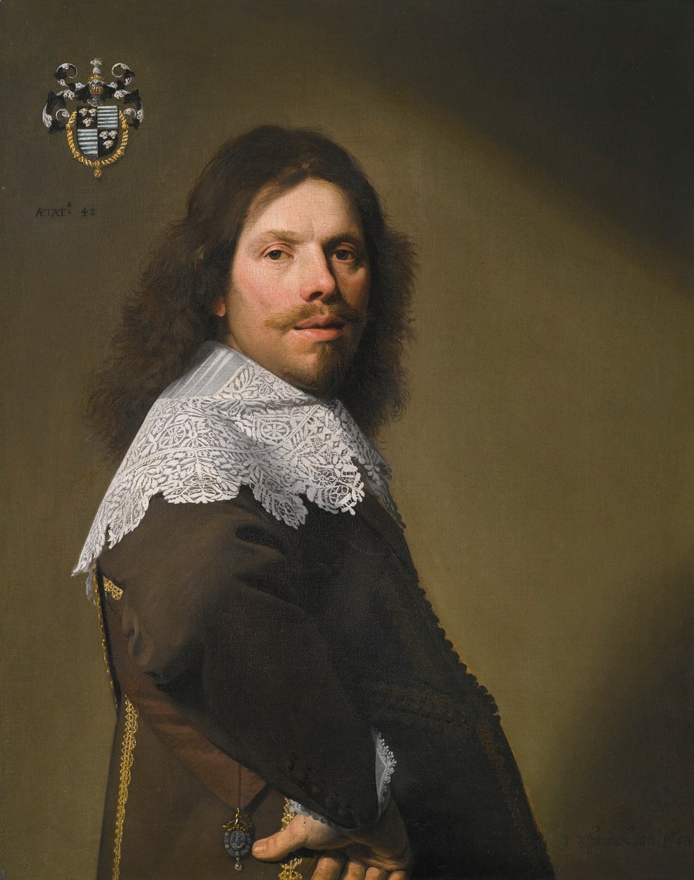 Cornelis Montigny de Glarges portréja alkotó: Johannes Cornelisz Verspronck