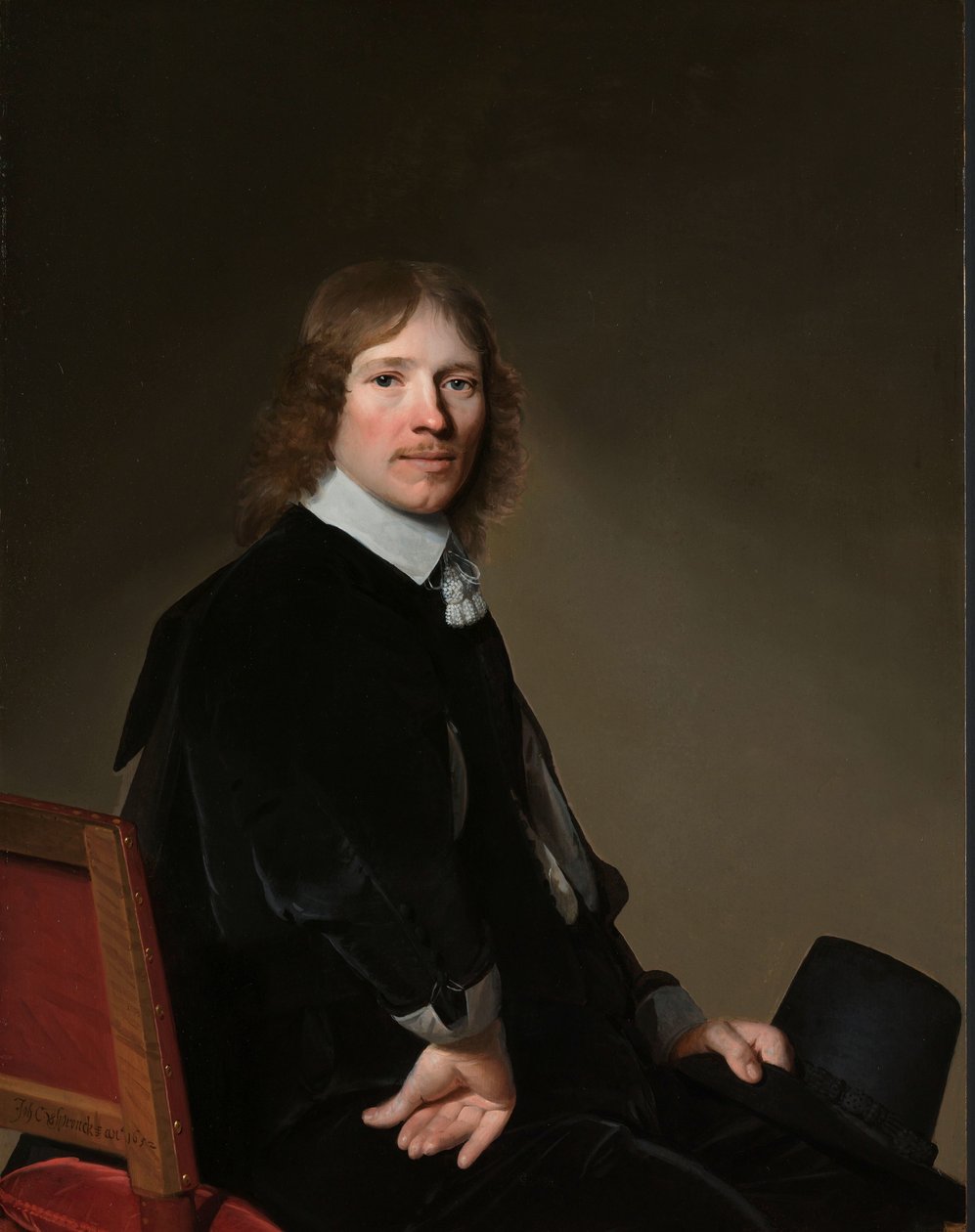 Eduard Wallis portréja Eduard Wallis (1621-1684) alkotó: Johannes Cornelisz. Verspronck