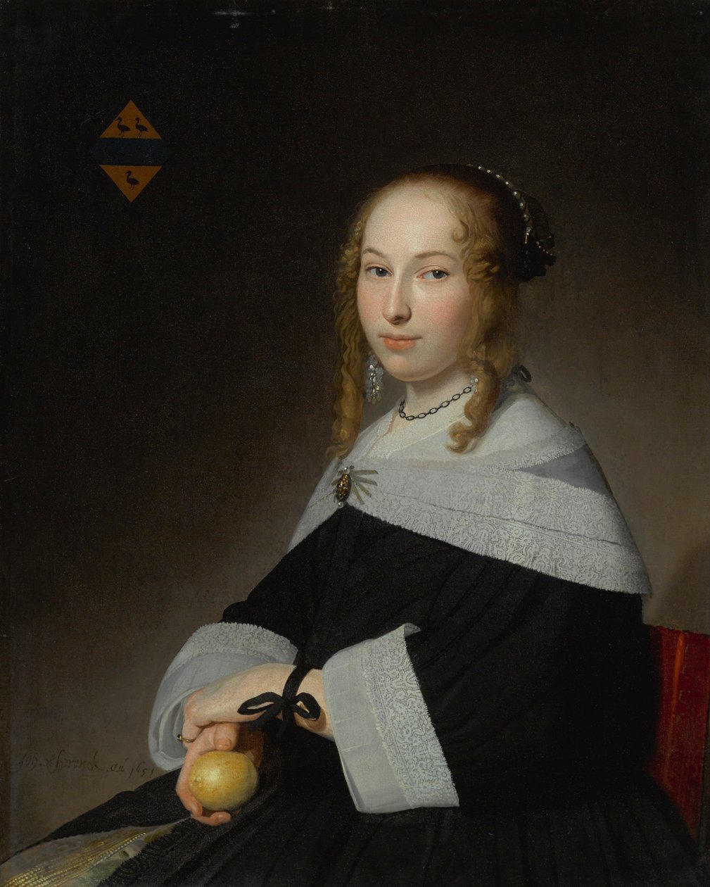 Dicx Margit portréja (1634-1697) alkotó: Johannes Cornelisz Verspronck