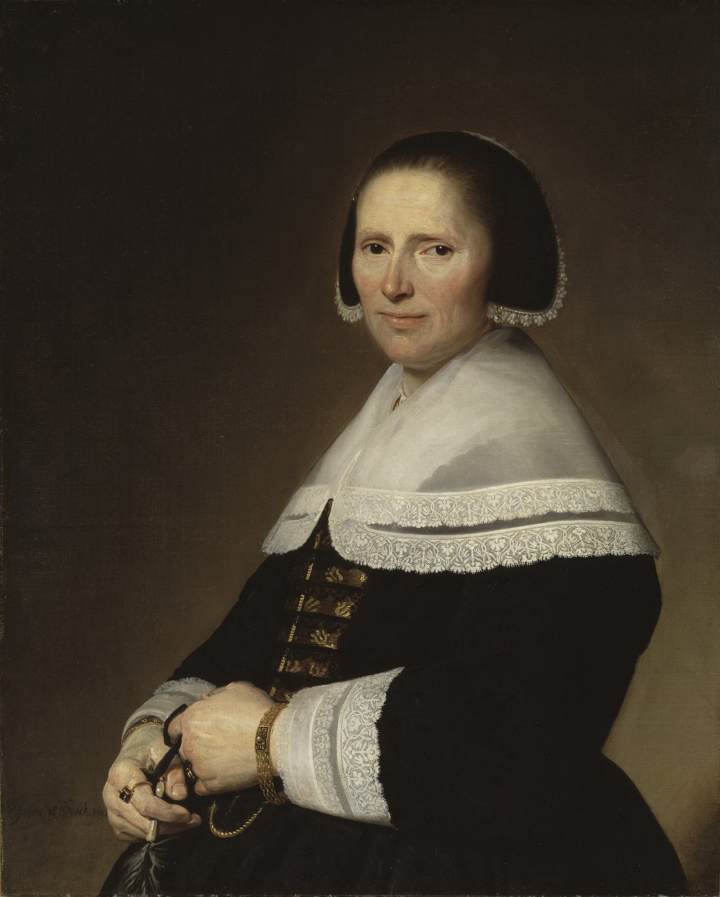 Női portré, 1648 alkotó: Johannes Cornelisz. Verspronck