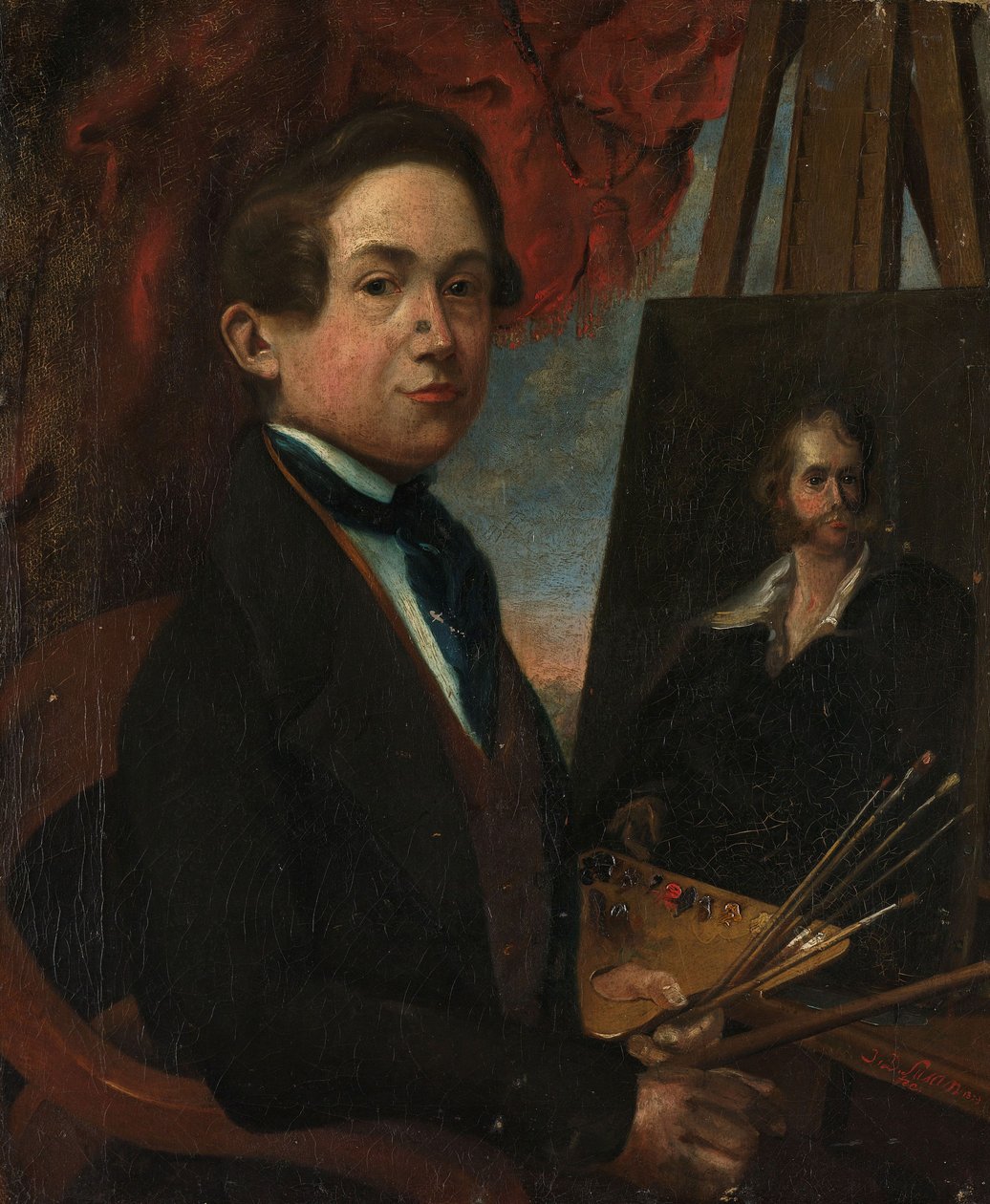 Önarckép alkotó: Johannes Daniel Susan