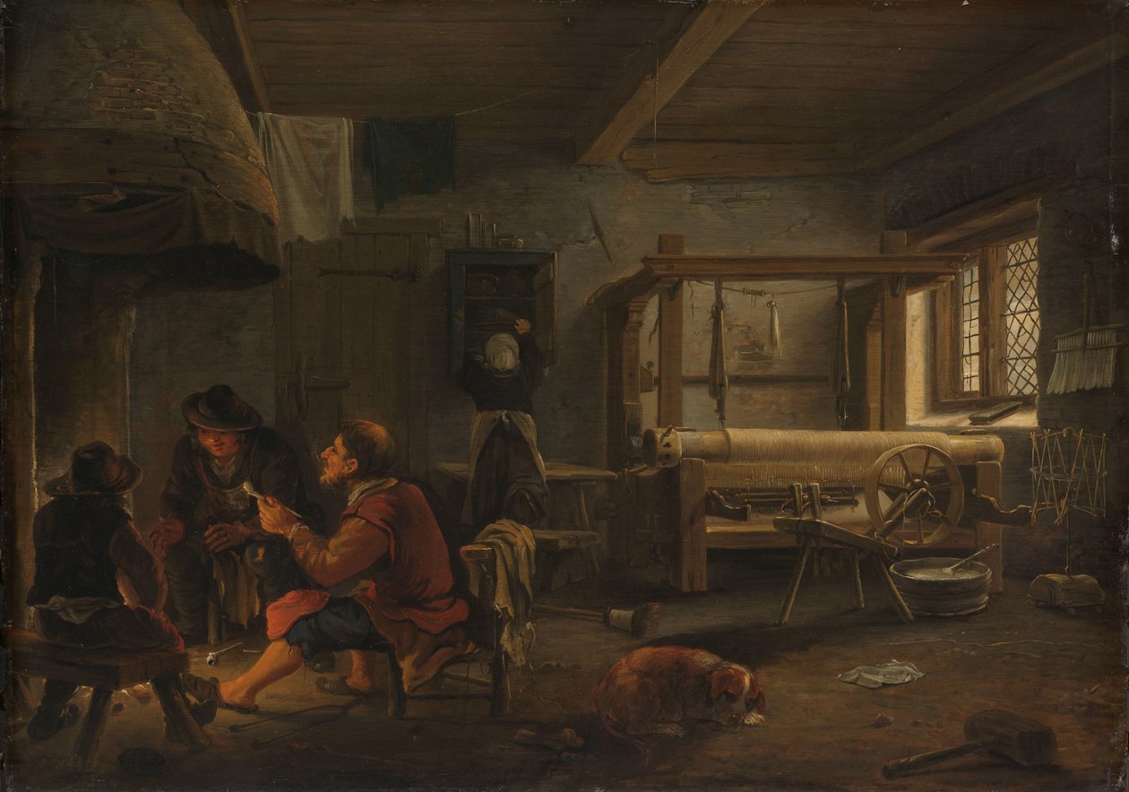 Takácsműhely alkotó: Johannes Dircksz. van Oudenrogge