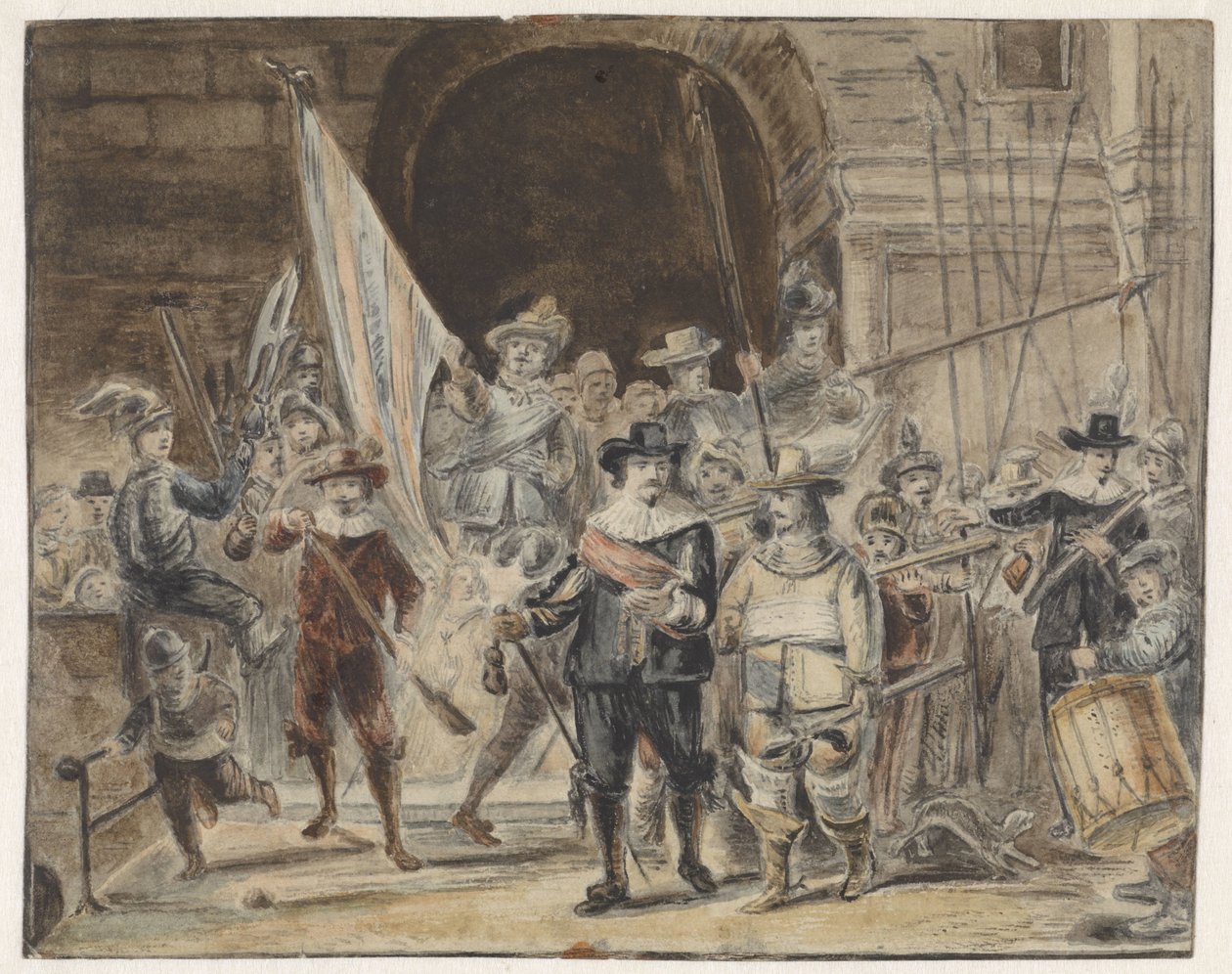 Az Éjjeli Őrség alkotó: Johannes Dyserinck