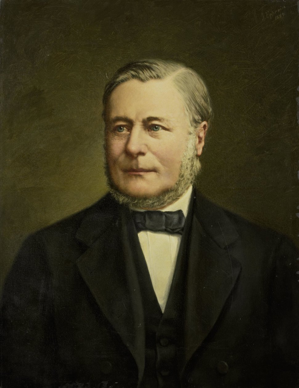 Pieter Hendrik van Gelder (1822-1883) portréja alkotó: Johannes Ephraim