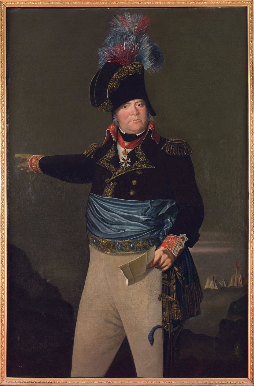 Pierre-Jacques (Pierre Jacques) Osten tábornok (1759-1814) portréja, Koekkoek, Johannes Hermanus (1778-1851). Olajfestmény. Mérete: 155x102 cm. Magángyűjtemény alkotó: Johannes Hermanus Koekkoek