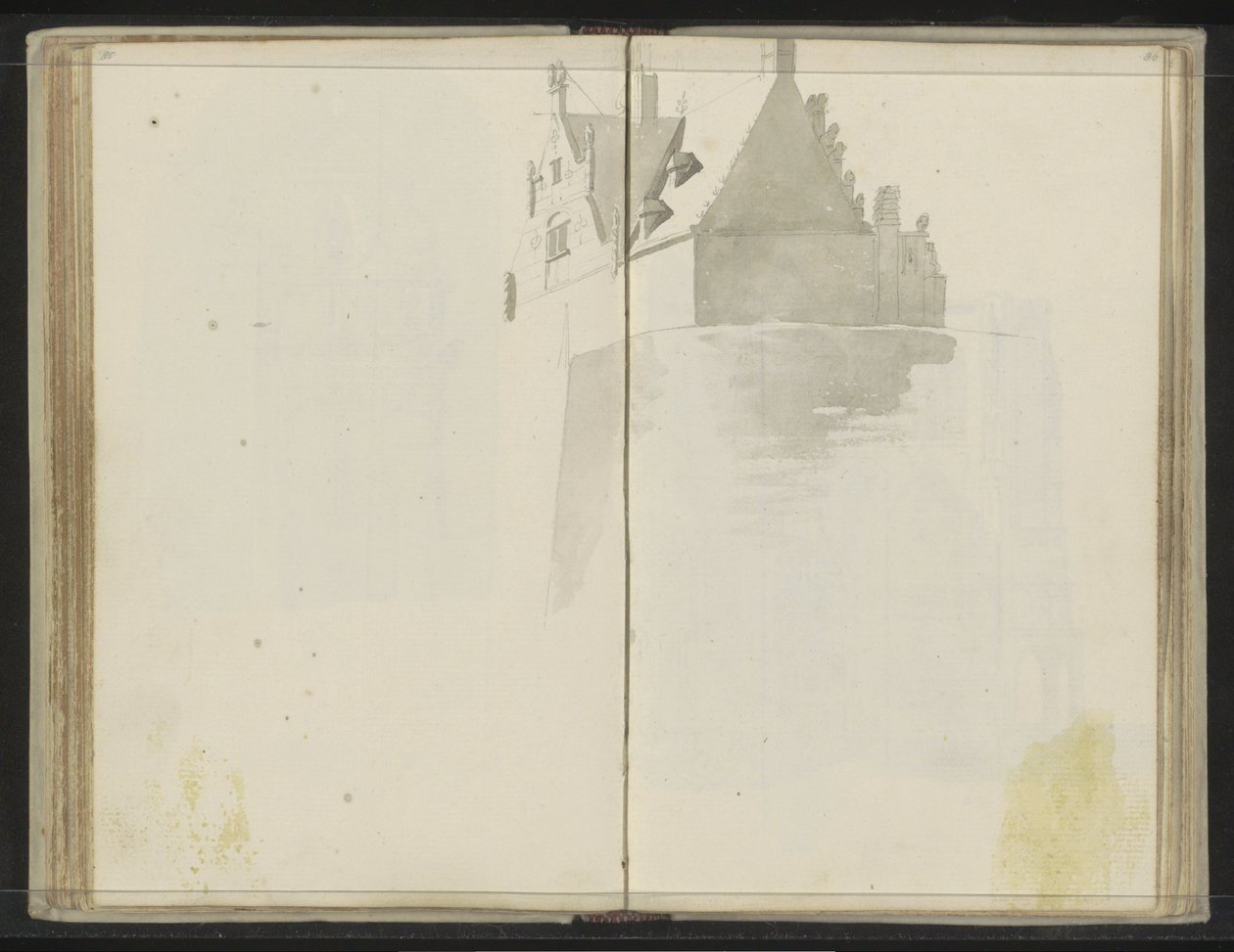 Waterslootse Poort Delftben alkotó: Johannes Huibert Prins