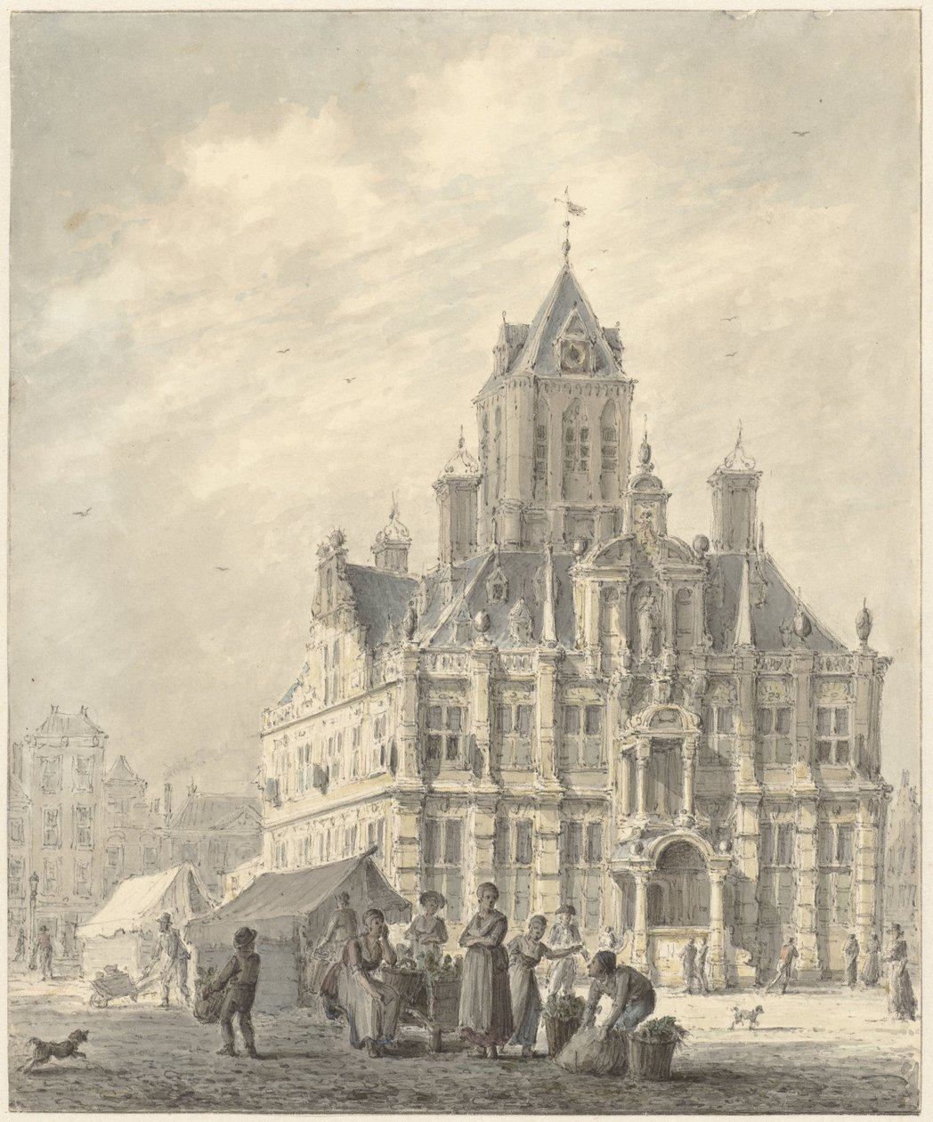 Delfti Városháza alkotó: Johannes Jelgerhuis