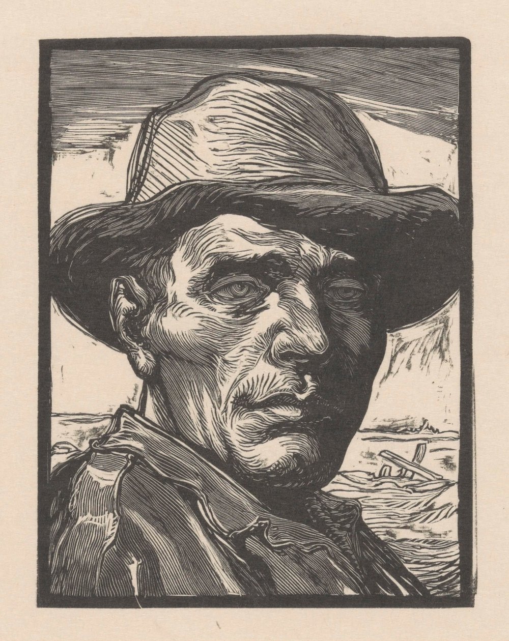 Egy ismeretlen férfi portréja alkotó: Johannes Josephus Aarts (signed by artist)