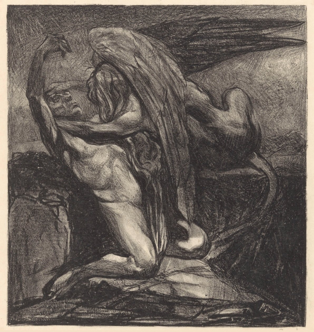 Szfinx élettelen emberrel alkotó: Johannes Josephus Aarts (signed by artist)