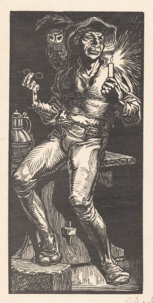 Tijl Ulenspiegel alkotó: Johannes Josephus Aarts (signed by artist)