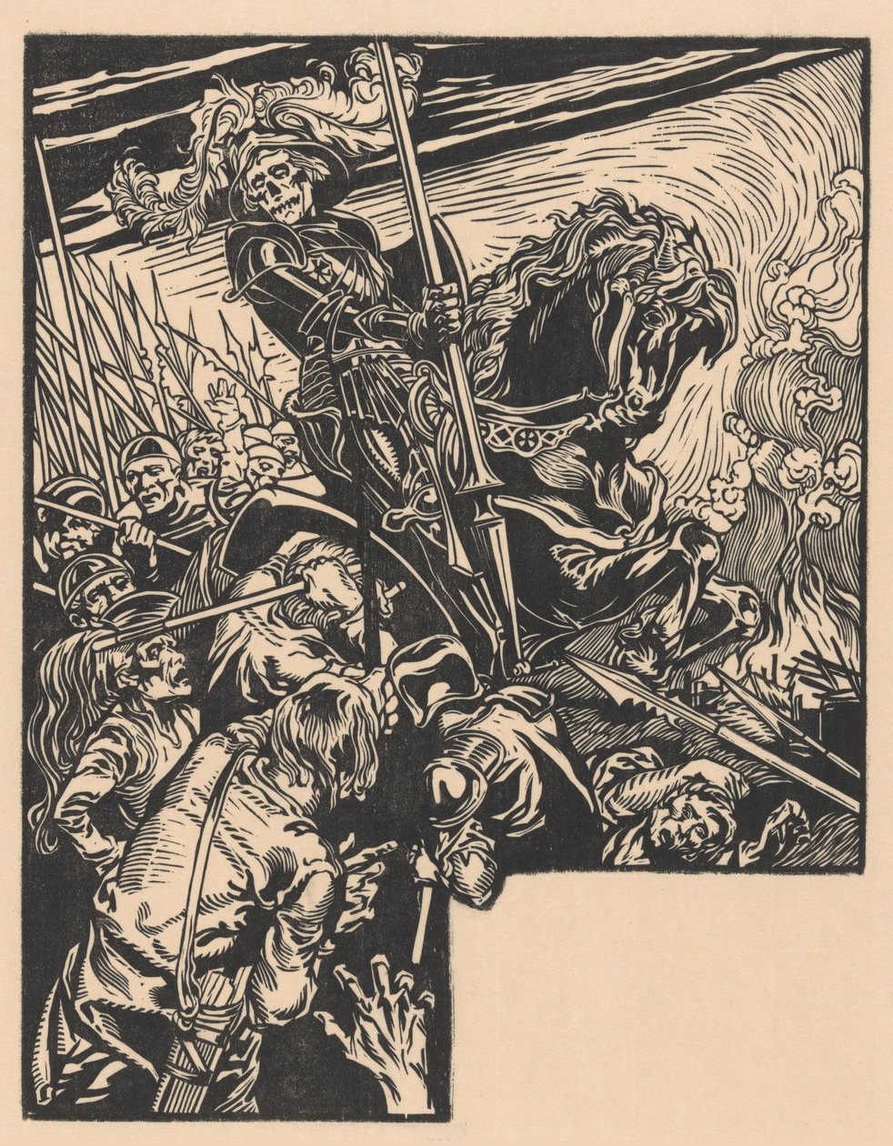 Halál a csatában alkotó: Johannes Josephus Aarts