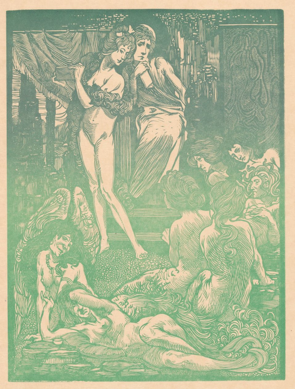 Kilenc fantasztikus női figura alkotó: Johannes Josephus Aarts