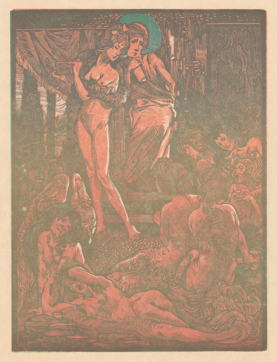 Kilenc fantasztikus női figura alkotó: Johannes Josephus Aarts