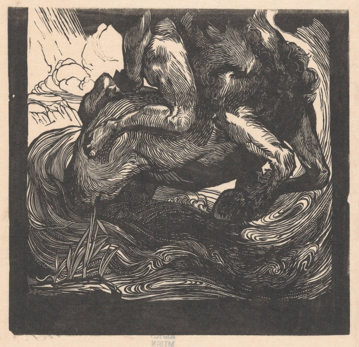 Kentaur alsó fele alkotó: Johannes Josephus Aarts