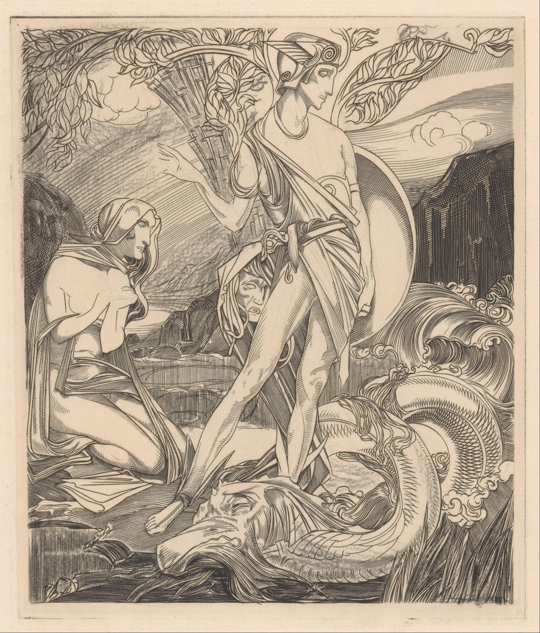 Perseus Andromedában alkotó: Johannes Josephus Aarts