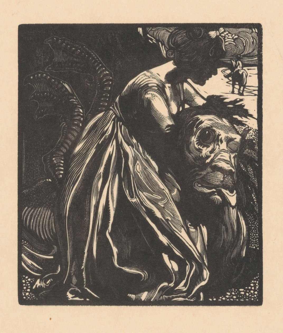 Nő szörnyeteggel alkotó: Johannes Josephus Aarts