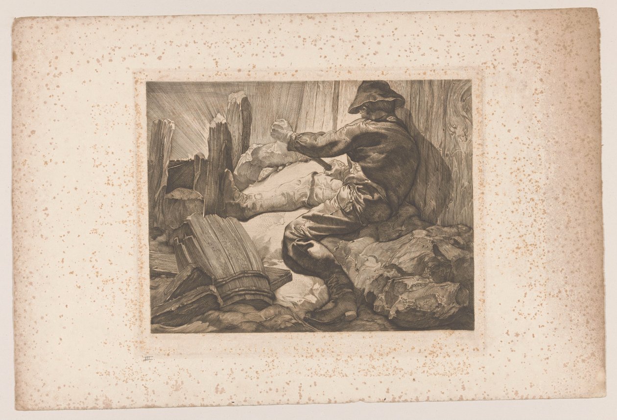 Prüszkölő munkás alkotó: Johannes Josephus Aarts