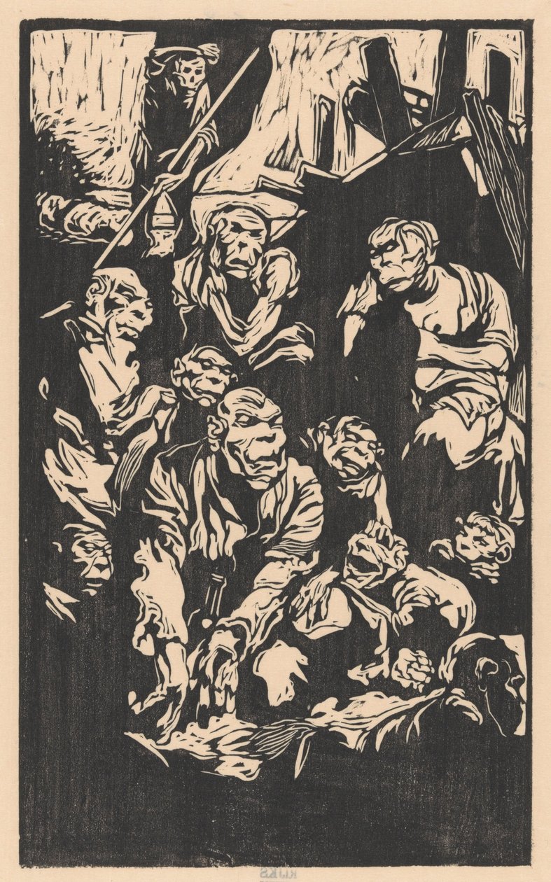 Ülő fantázia lények alkotó: Johannes Josephus Aarts