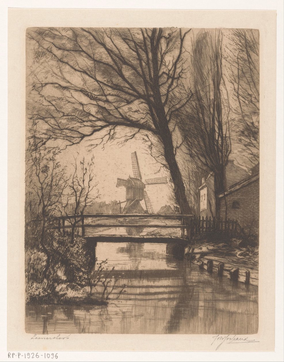 Loenersloot (eredeti cím az objektumon) alkotó: Johannes Josseaud (signed by artist)