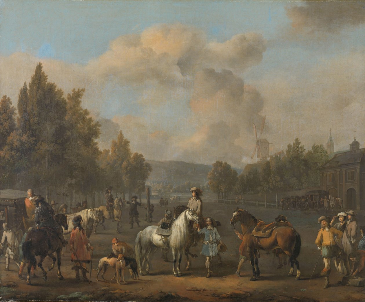 A Lovarda alkotó: Johannes Lingelbach