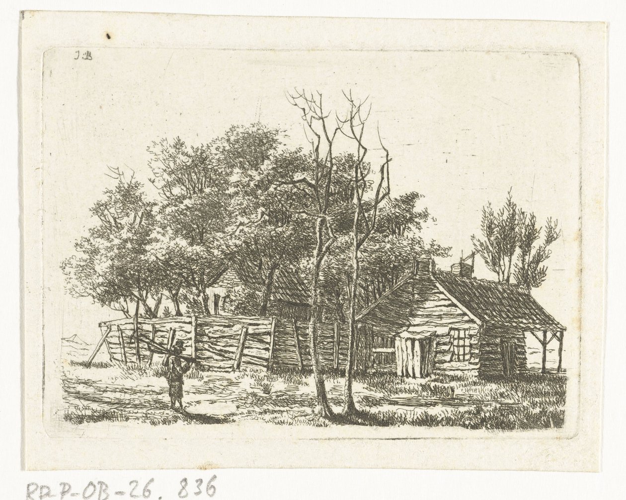 Jégpince az Utrechtse Poortban alkotó: Johannes Ludovicus van den Bos