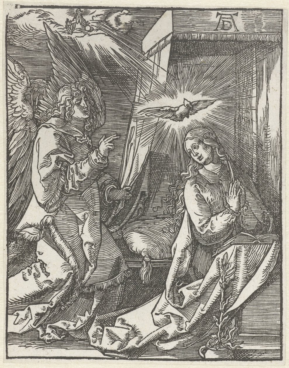 Angyali Üdvözlet alkotó: Johannes Mommard