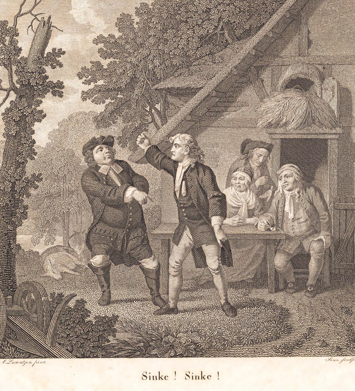 Erasmus Montanus alkotó: Johannes Senn