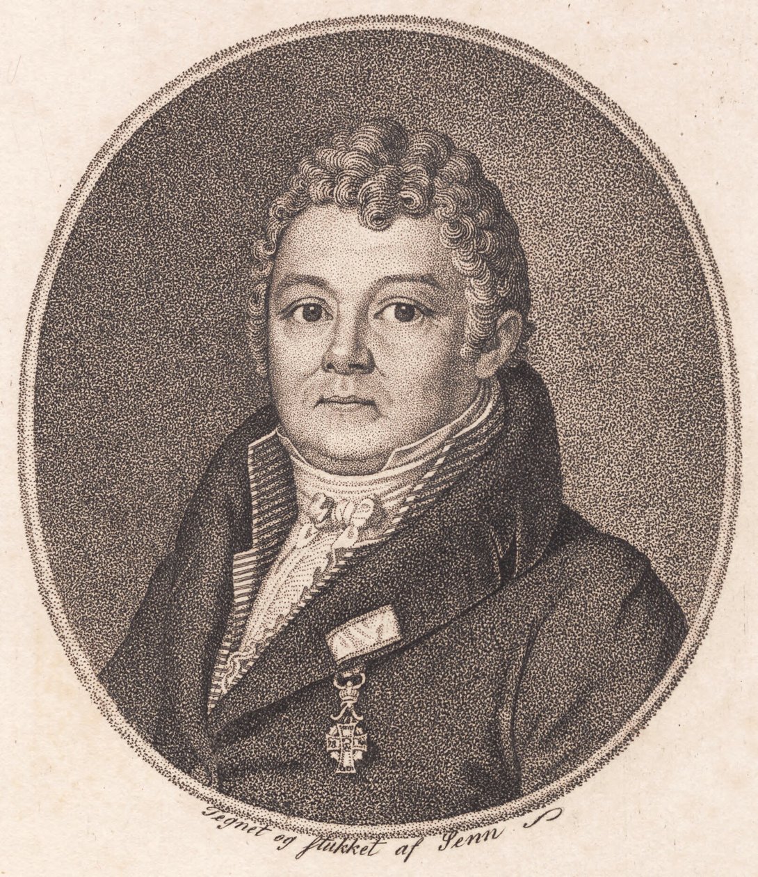 színész H.C. Knudsen alkotó: Johannes Senn