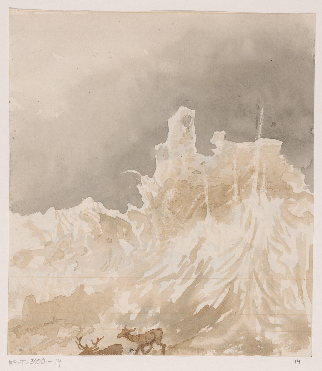 Romok az Ardennekben alkotó: Johannes Tavenraat (signed by artist)