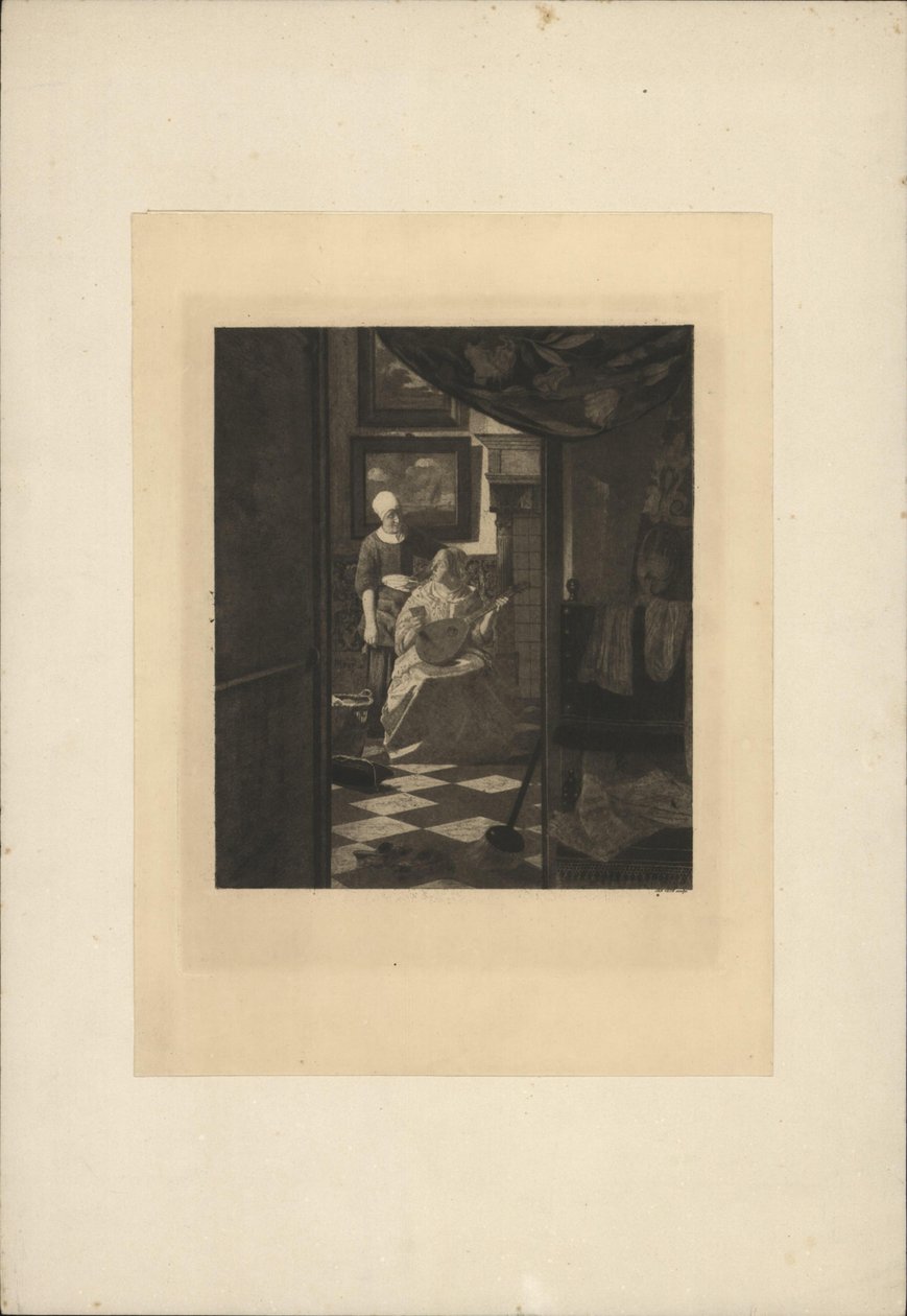 A szerelmes levél alkotó: Johannes Vermeer