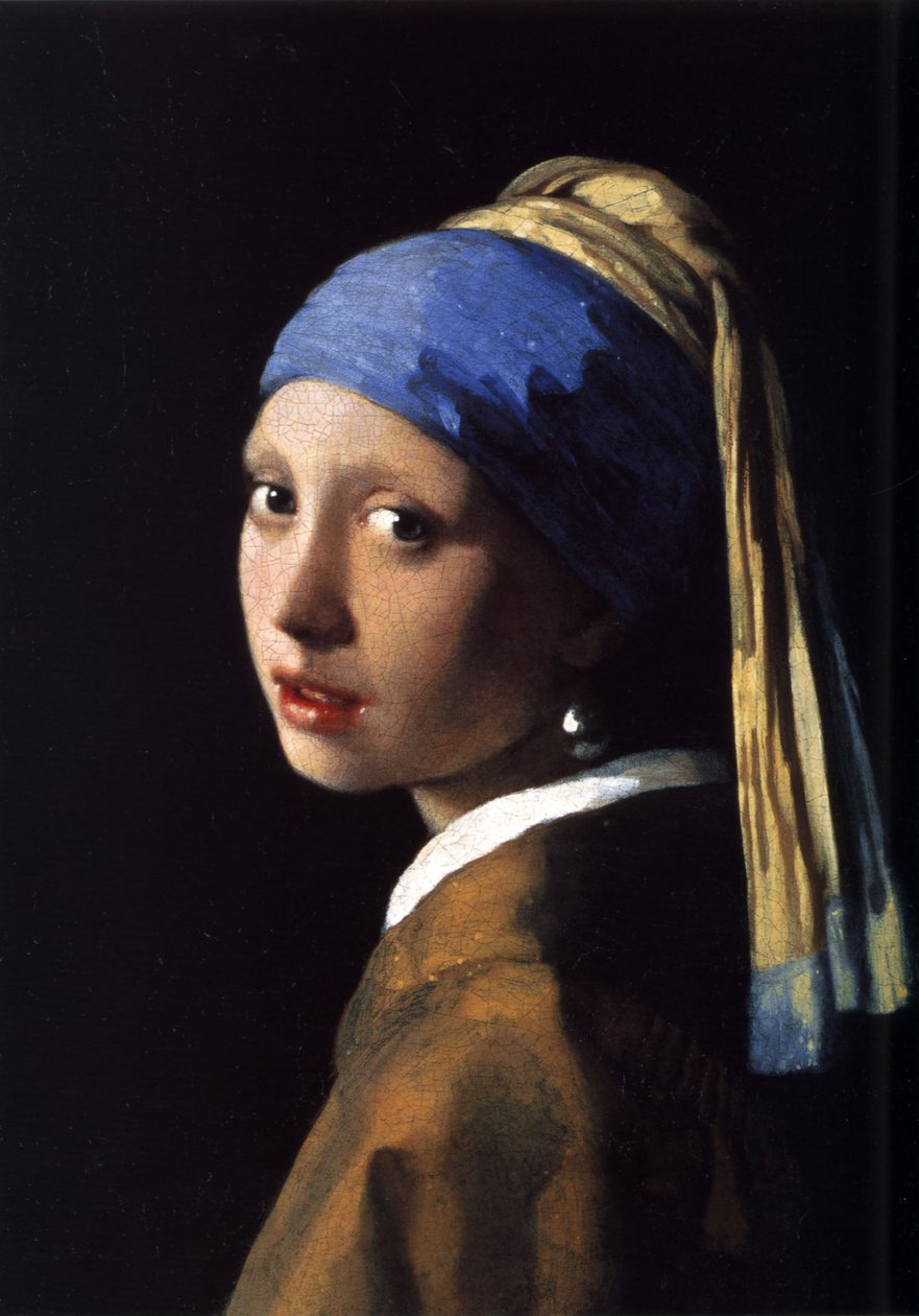 Lány gyöngy fülbevalóval alkotó: Johannes Vermeer