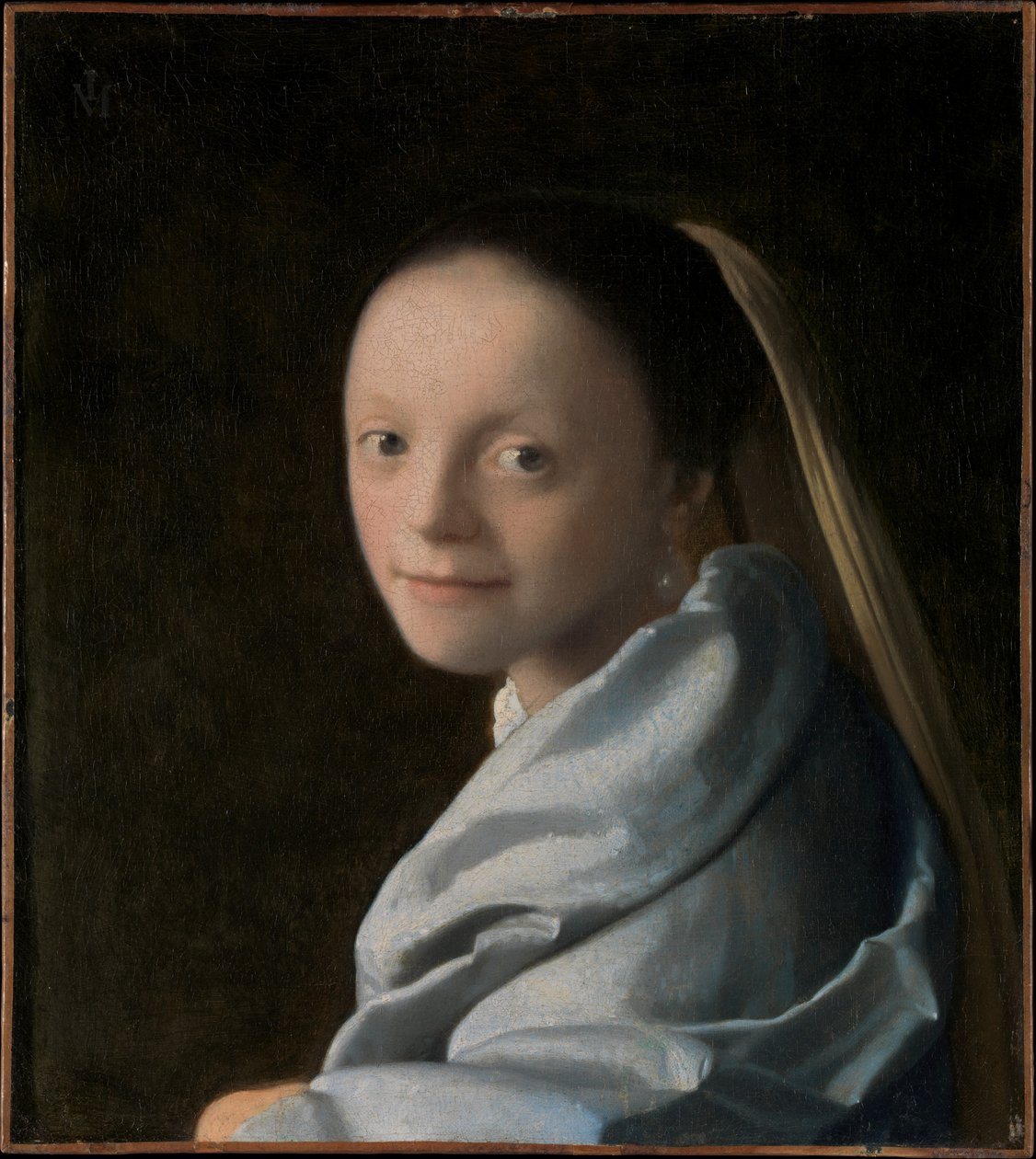 Studie einer jungen Frau alkotó: Johannes Vermeer