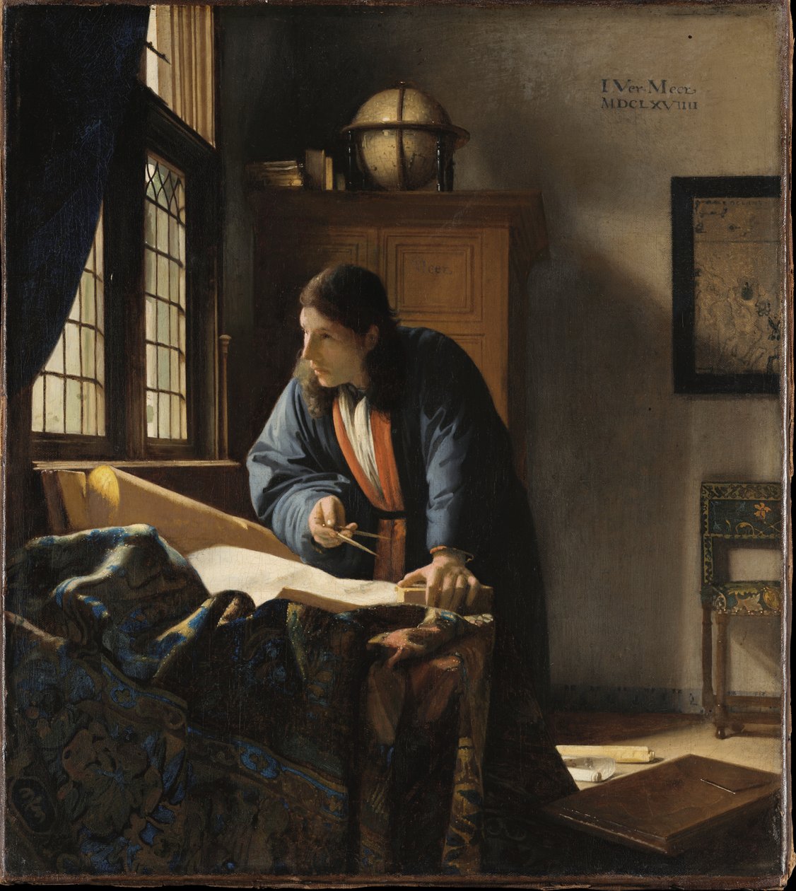 Der Geograph alkotó: Johannes Vermeer